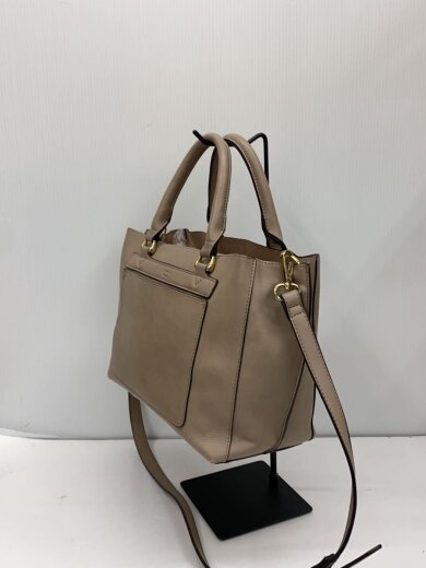 商品画像：ショルダーバッグ/レザー/BEG// 2