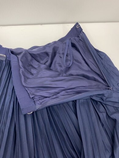 商品画像：ロングスカート/1/ポリエステル/NVY/無地/SCW-086 3