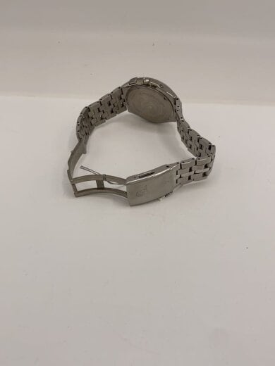 商品画像：ソーラー腕時計/アナログ/BLK/SLV 4