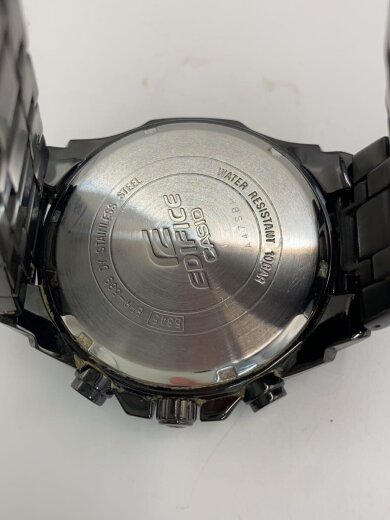 商品画像：クォーツ腕時計/アナログ/BLK/BLK/EFR-539 3