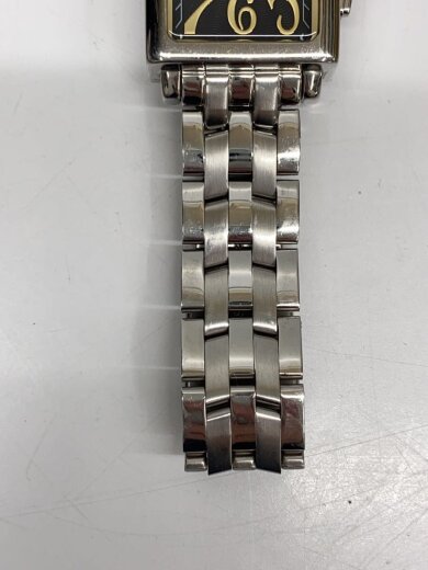 商品画像：クォーツ腕時計/デジタル/ステンレス/BLK/SLV 5