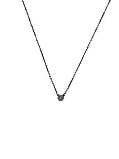 商品画像：ネックレス/SV925/カラーストーン/SLV/トップ有/レディース// 1
