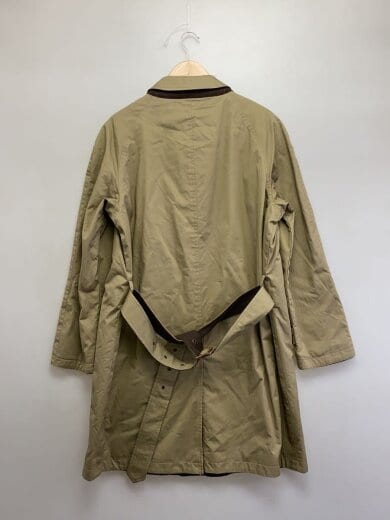 商品画像：ステンカラーコート/L/コットン/KHK/無地 2