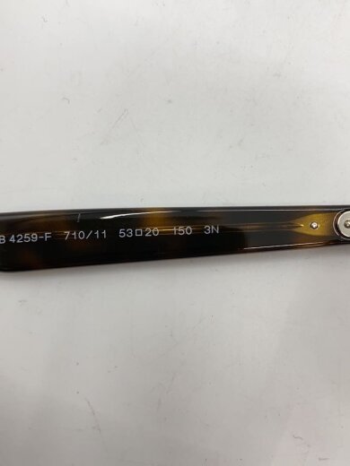 商品画像：サングラス/ウェリントン/ベッコウ柄/BRW/GRY/メンズ/RB4259F 5