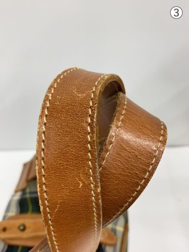 商品画像：トートバッグ/--/GRN/チェック 9