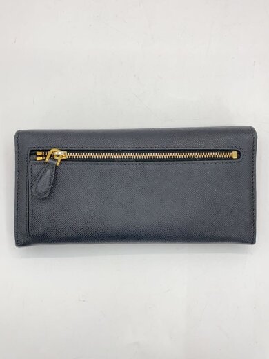 商品画像：長サイフ/牛革/BLK/無地/レディース 2