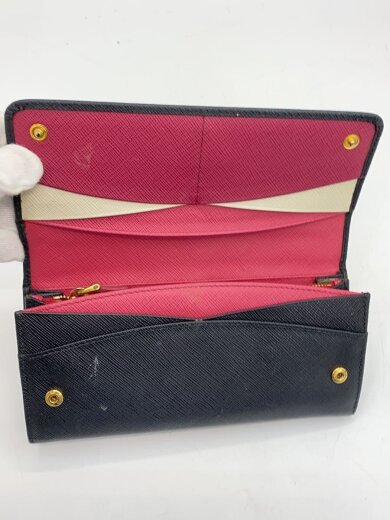 商品画像：長サイフ/牛革/BLK/無地/レディース 4