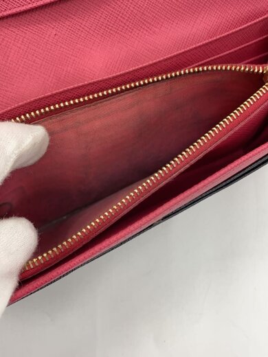 商品画像：長サイフ/牛革/BLK/無地/レディース 5