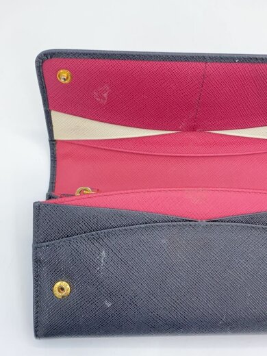 商品画像：長サイフ/牛革/BLK/無地/レディース 7