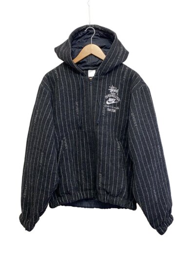 商品画像：ブルゾン/M/ウール/BLK/ストライプ/DR4023-010 1