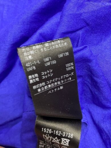 商品画像：ノースリーブワンピース/36/コットン/BLU/無地/1526-162-3738// 5