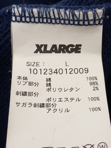 商品画像：パーカー/L/コットン/NVY// 4
