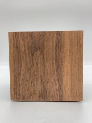 商品画像：Bluetoothスピーカー ART CUBE CUB-1741-JP [ウォールナット/グレー] 3