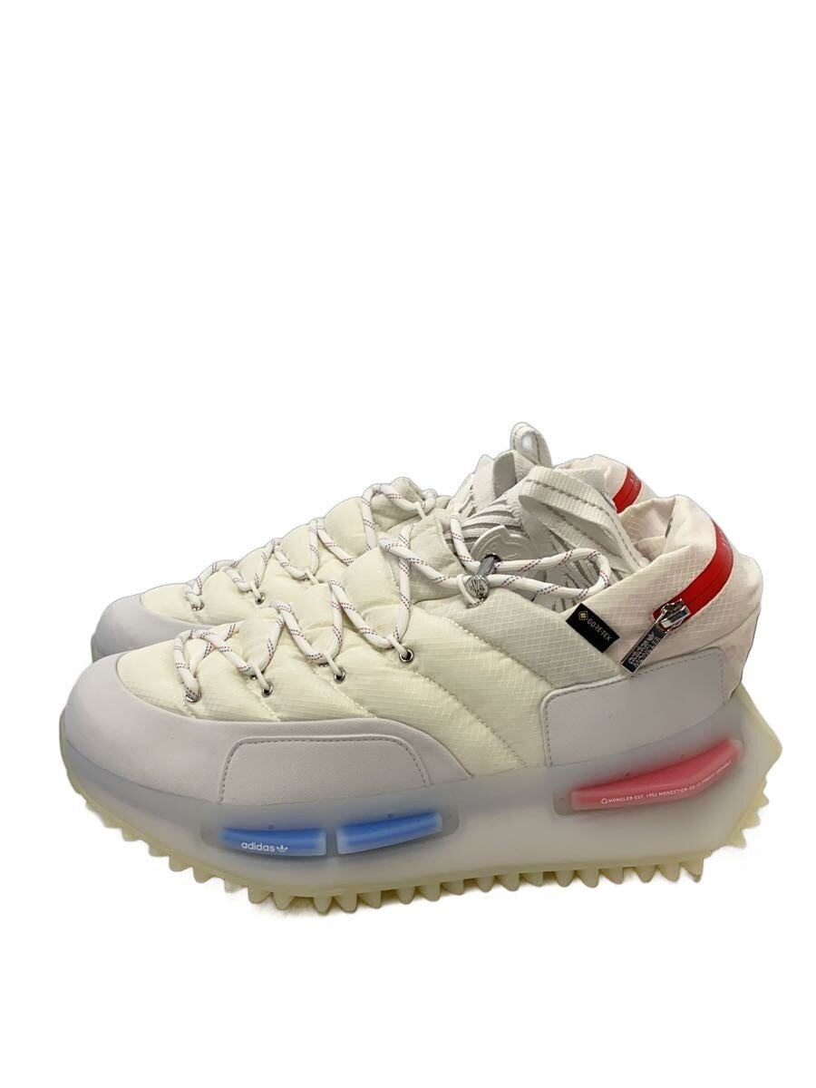 adidas × MONCLER / ハイカットスニーカー/28.5cm/WHT/PVC/IG3025