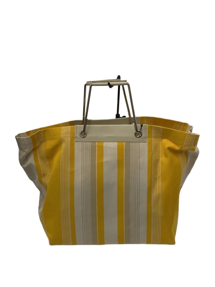 HEREU / バッグ/キャンバス/YLW/ストライプ
