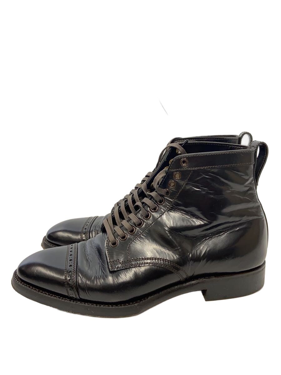 Trading Post / レースアップブーツ/US7/BLK/レザー/YOUNGER
