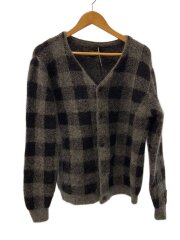 カーディガン(厚手)/--/モヘア/GRY