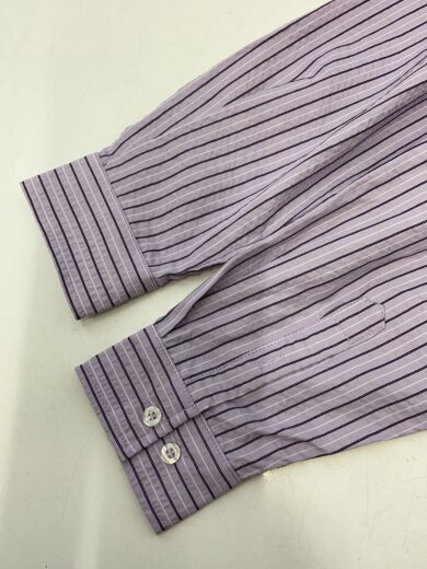 商品画像：長袖シャツ/M/コットン/PUP/ストライプ 5