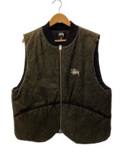 ベスト/L/コットン/115654/washed canvas primaloft vest