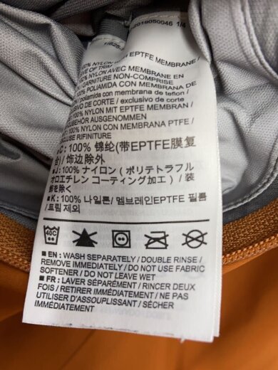 商品画像：ナイロンジャケット/L/ゴアテックス/ORN/25213-123364/beta ar 4