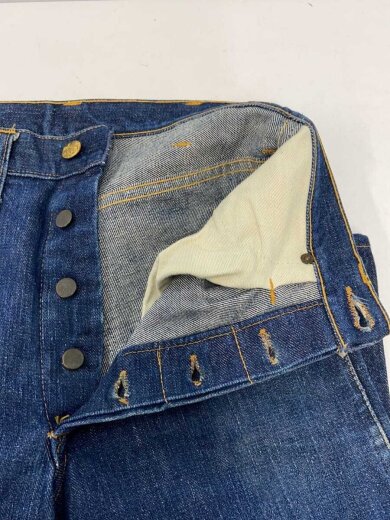 商品画像：40s/プロトタイプ/ボトム/--/--/IDG/平置き34cm/Sanforized 3