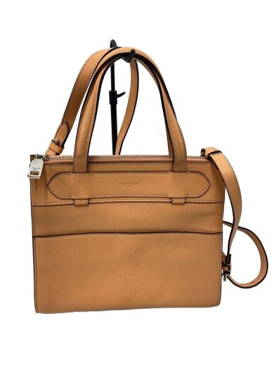 商品画像：michino paris/ショルダーバッグ/レザー/IVO 1