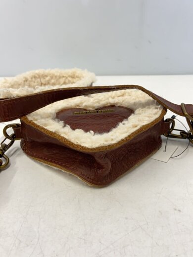 商品画像：ショルダーバッグ/レザー/BRW 4