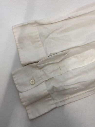 商品画像：長袖シャツ/XL/コットン/WHT/リネン混 5