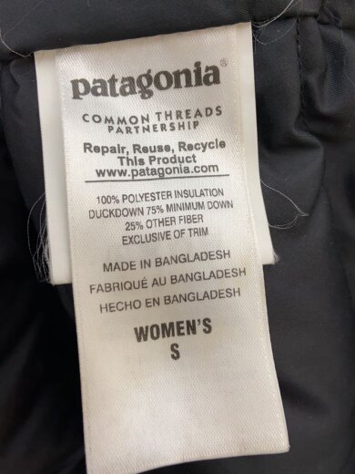 商品画像：ロングダウンジャケット/S/ポリエステル/BLK/28468fa15 4