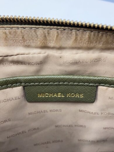 商品画像：ショルダーバッグ/フェイクレザー/GRN/無地 5