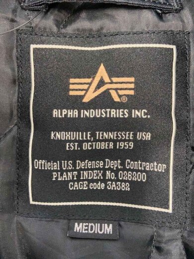 商品画像：フライトジャケット/M/--/BLK 3