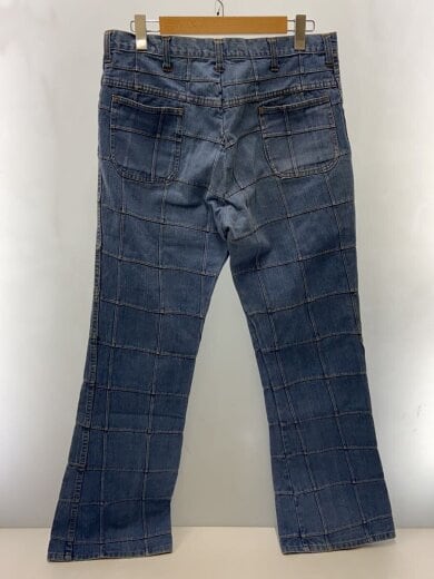 商品画像：ストレートパンツ/36/コットン/BLU 2