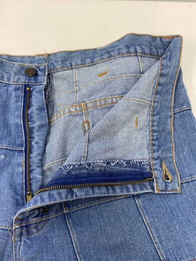 商品画像：ストレートパンツ/36/コットン/BLU 3