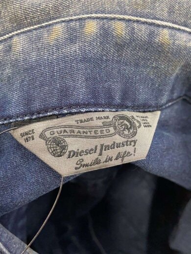 商品画像：長袖シャツ/M/デニム/IDG 3