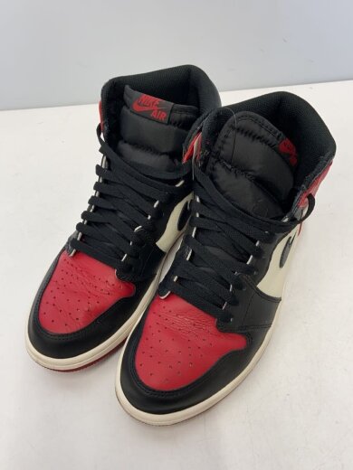 商品画像：AIR JORDAN 1 RETRO HIGH OG/エアジョーダン1レトロハイ/レッド/26.5cm/RED 2