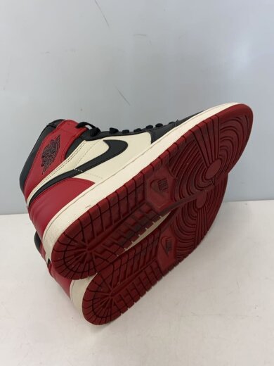 商品画像：AIR JORDAN 1 RETRO HIGH OG/エアジョーダン1レトロハイ/レッド/26.5cm/RED 4
