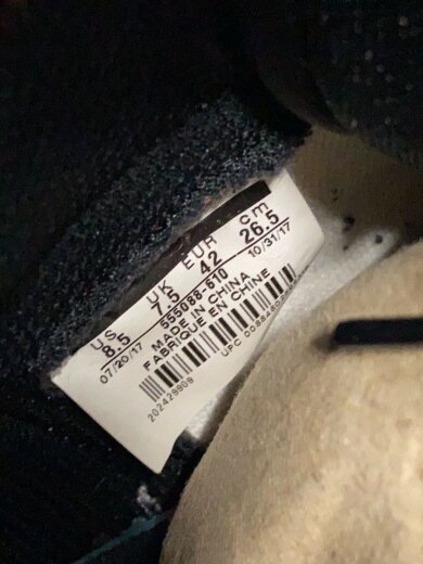 商品画像：AIR JORDAN 1 RETRO HIGH OG/エアジョーダン1レトロハイ/レッド/26.5cm/RED 5