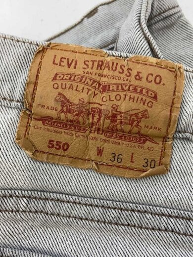 商品画像：USA製/ボトム/36/デニム/GRY 4