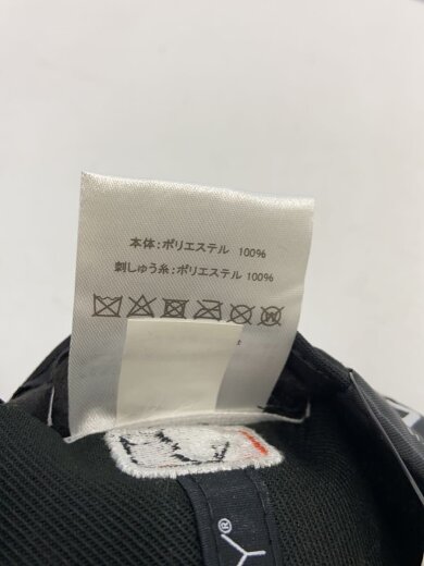 商品画像：キャップ/7 3/4/ポリエステル/BLK/メンズ 6