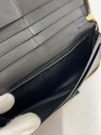 商品画像：長財布/レザー/BLK/メンズ 6