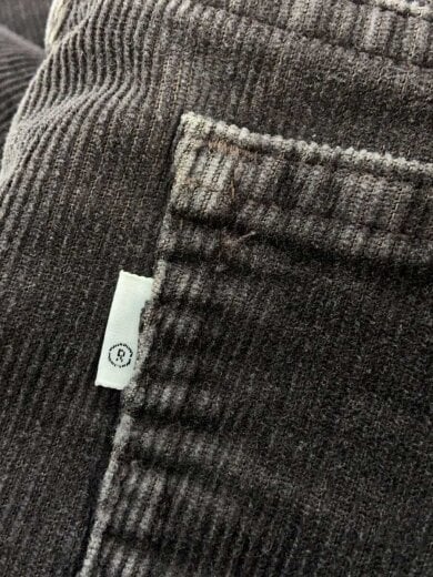 商品画像：40talon/80s/ボトム/33/コーデュロイ/BLK 4