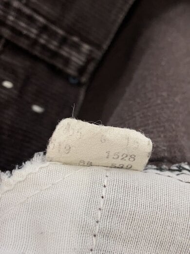 商品画像：40talon/80s/ボトム/33/コーデュロイ/BLK 6