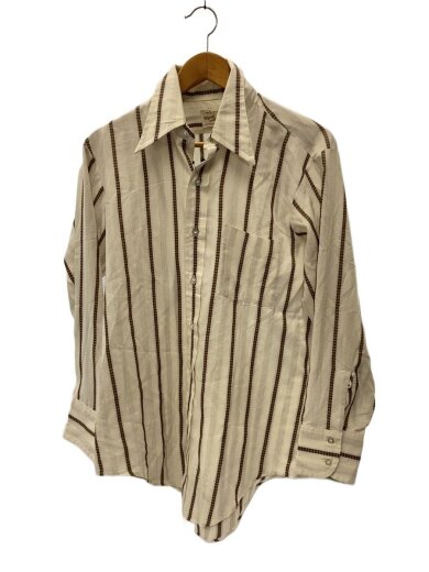 商品画像：長袖シャツ/--/ポリエステル/WHT 1