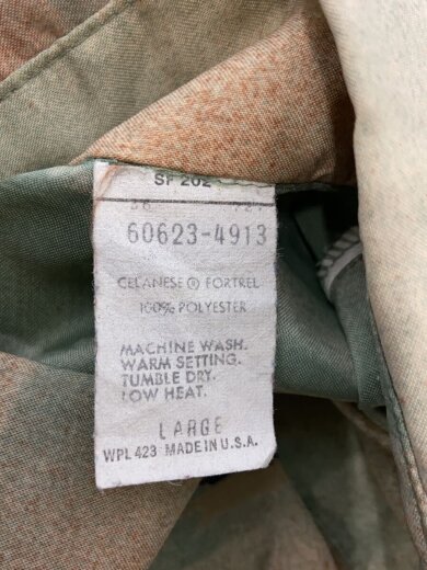 商品画像：70s/長袖シャツ/L/ポリエステル/GRN 4