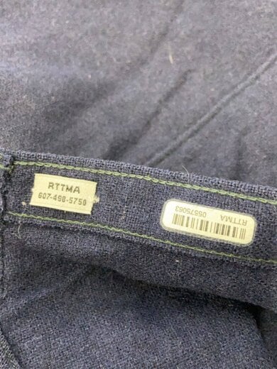 商品画像：長袖シャツ/15/ウール/NVY 4