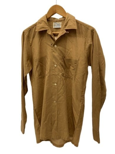 商品画像：長袖シャツ/S/ポリエステル/BRW 1