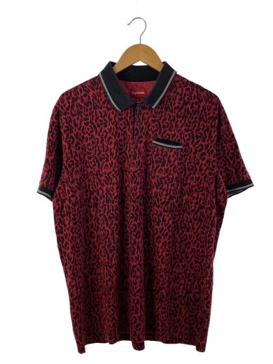 商品画像：ポロシャツ/XL/コットン/RED// 1