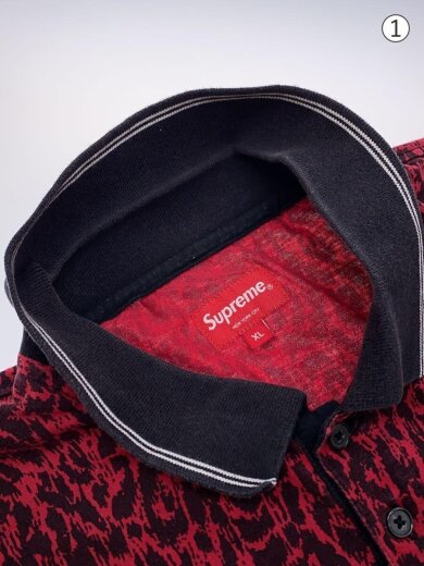 商品画像：ポロシャツ/XL/コットン/RED// 6