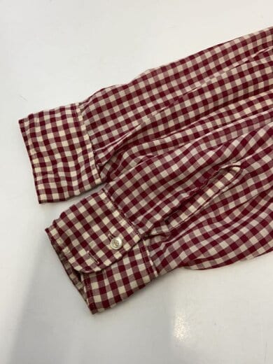商品画像：長袖シャツ/L/--/RED/ギンガムCK/70s 5