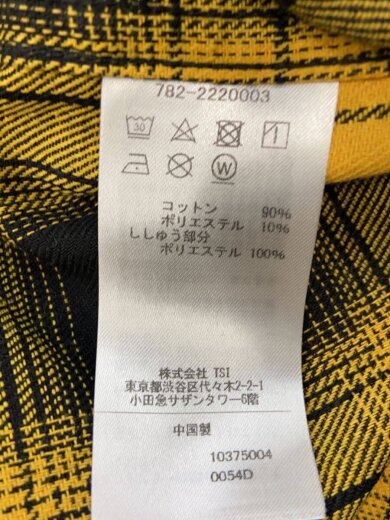 商品画像：長袖シャツ/L/コットン/YLW// 4